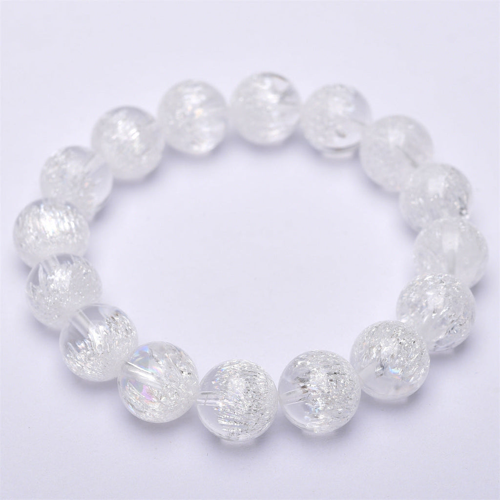 Bracelet Quartz Brisé "Amplificateur d’Énergie" – Cristal de Roche pour Clarté & Equilibre