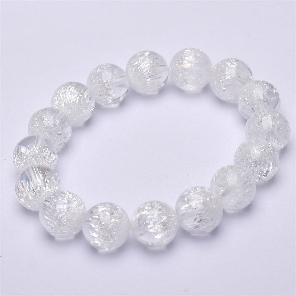 Bracelet Quartz Brisé "Amplificateur d’Énergie" – Cristal de Roche pour Clarté & Equilibre