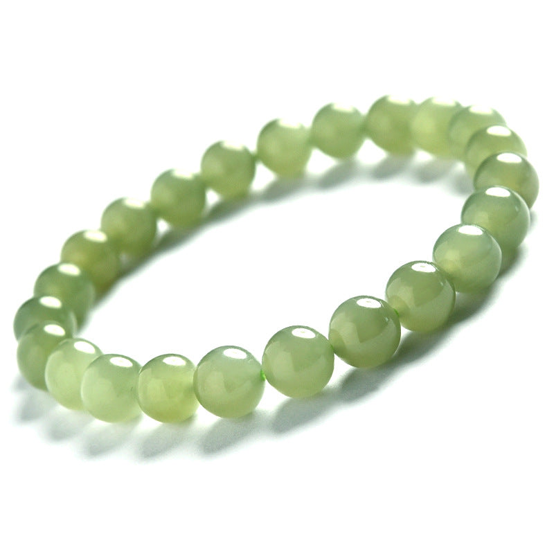 Bracelet "Sérénité &amp; Harmonie" en Jade Naturel – Porte-Bonheur pour Équilibre Intérieur &amp; Prospérité