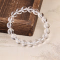 Bracelet Cristal de Roche "Amplificateur d'Énergie Pure" – Pierre de Clarté pour Equilibre Global