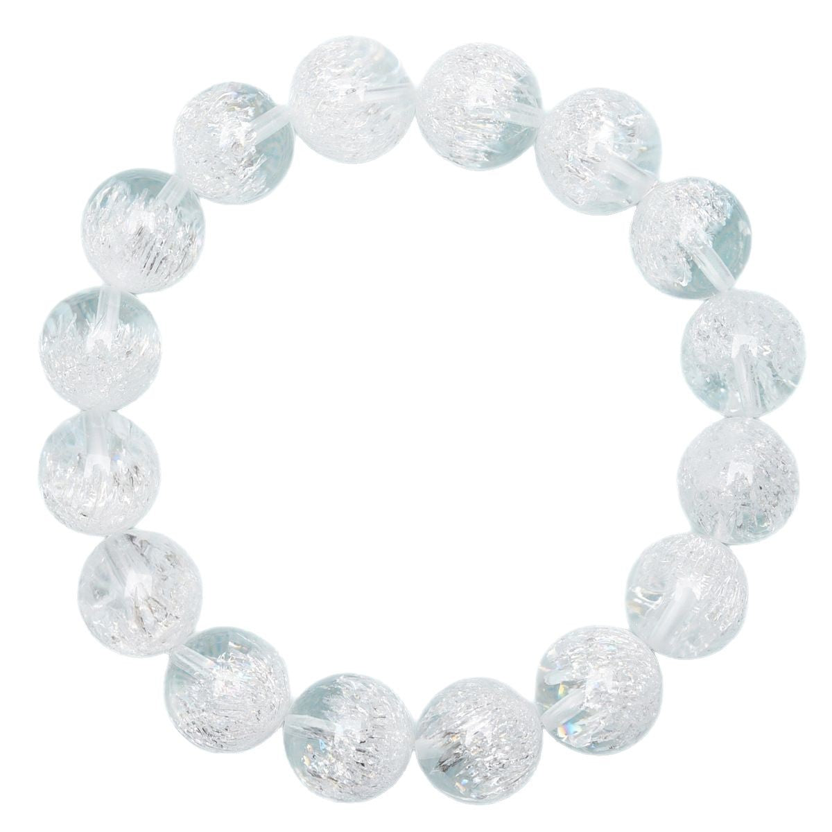 Bracelet Quartz Brisé "Amplificateur d’Énergie" – Cristal de Roche pour Clarté & Equilibre